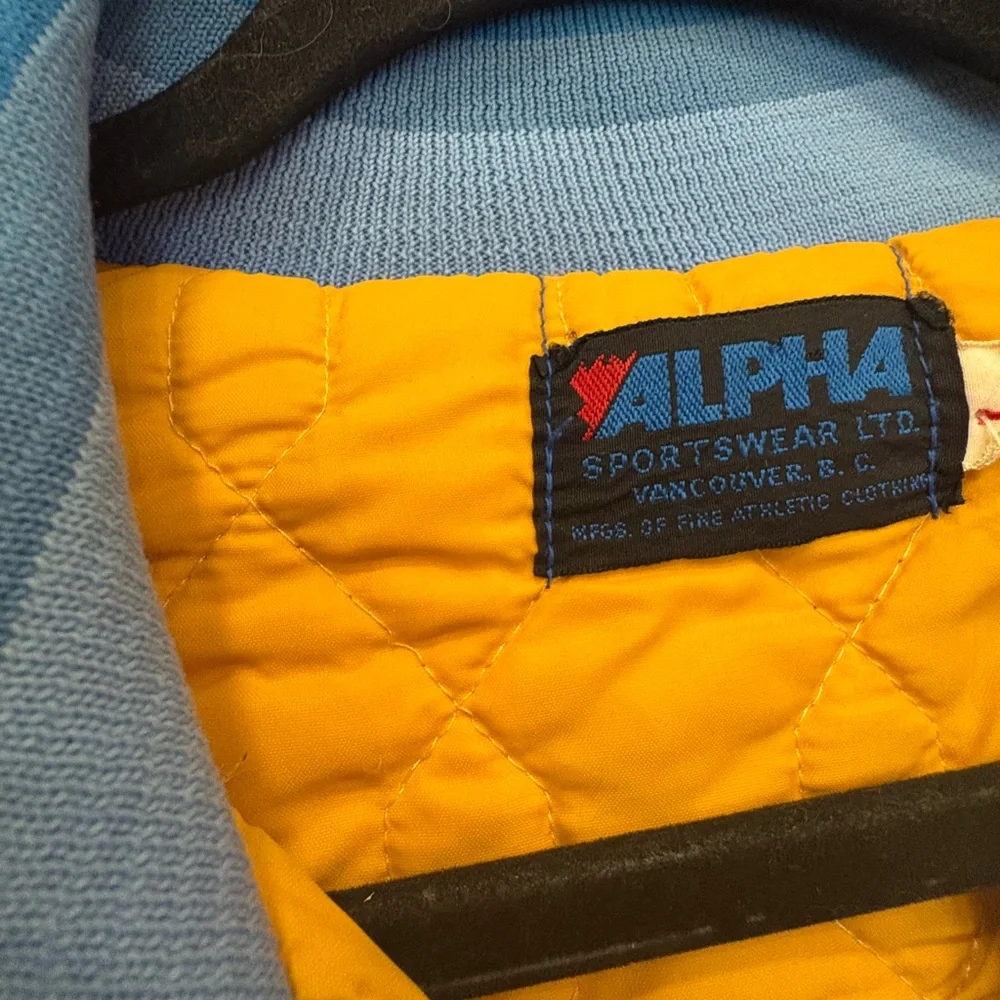 Alpha Industries Blue Varsity Jacket - Picture 2 of 4